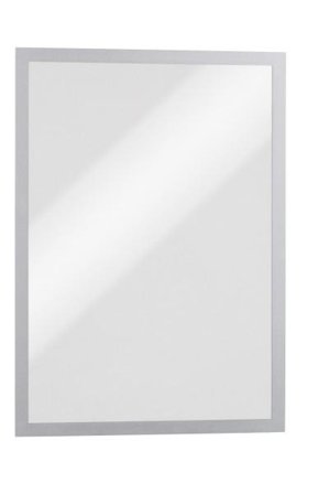 DURABLE DURAFRAME Magnetic Frame Sign & Document Holder A3 Silver (Pack 5) - 486823