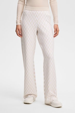 J.Lindeberg - Kera Knitted Jacquard Pant - Fashion - Beige - Women - S