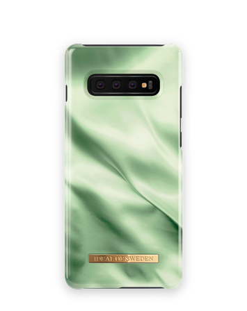 Fashion Case Galaxy S10P Pistachio Satin