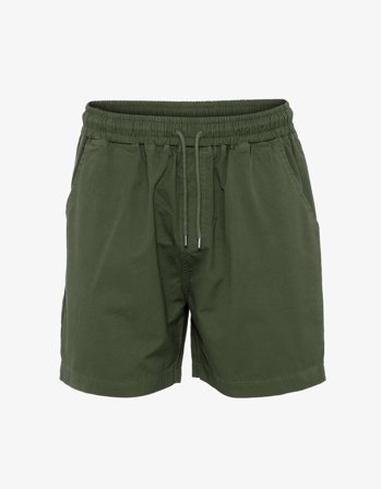 Organic Twill Shorts - Seaweed Green - XS