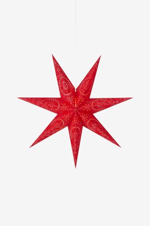 Markslöjd - ARATORP Stjerne 75 cm Pap - Rød - Adventsstjerner - Fra Homeroom