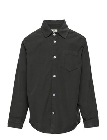 Organic Cord Svantini Shirt Skjorte Svart Mads Nørgaard