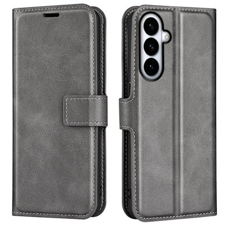 Samsung Galaxy S26 Plus Stand Wallet Cover - Grey