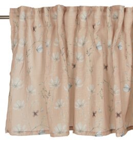 Multibandskappa Penny med tryckt blommotiv Rosa - Fondaco