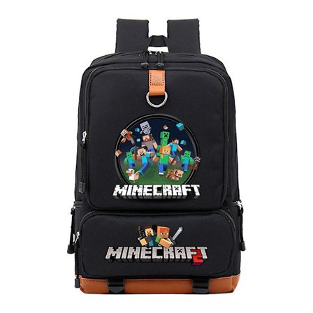 Minecraft youth school waterproof Backpack