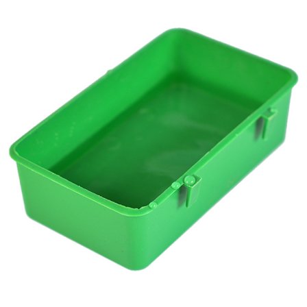 Medium Stivt Hengende Badekar 1-Dels Badekar for Kanarifugler, Papegøyer og Andre Fugler - Burtilbehør