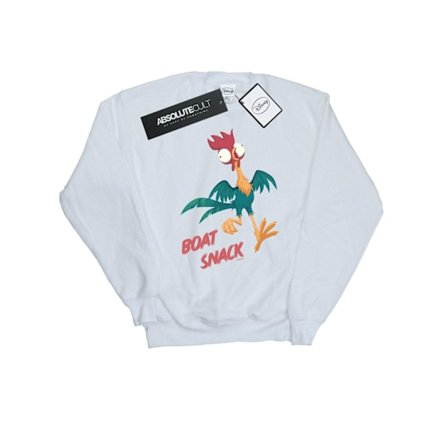 Disney Moana Båt Snack Sweatshirt för Herr M Vit