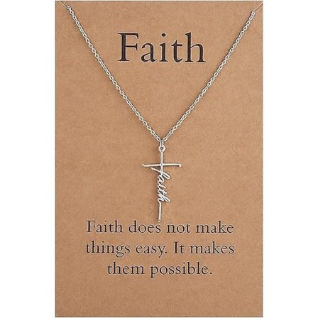 Ristiriipus naisille, uskonnollisia lahjoja naisille, kristillisiä korulahjoja naisille, A