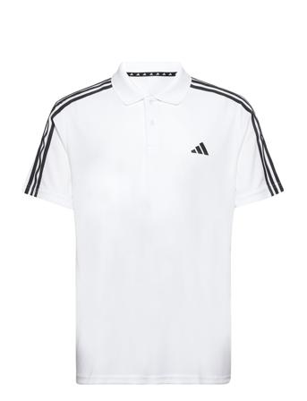 Tr-Es Piq 3Polo Polos Short-sleeved Hvit Adidas Performance*Betinget Tilbud