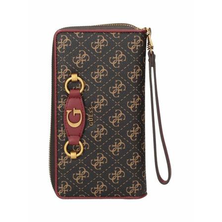 Guess Wallets & Cardholders Brun, Dame Punge og Kortholder, Størrelse: ONE Size