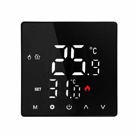 Zigbee Smart Termostat för Elektrisk Golvvärme med Extern Sensor, Tuya kompatibel