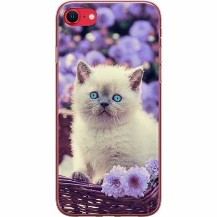 Apple Iphone 8 Genomskinligt Skal Katt
