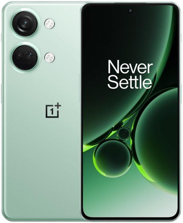 OnePlus Nord 3 5G - disgrønn - 5G smarttelefon - 128 GB - GSM