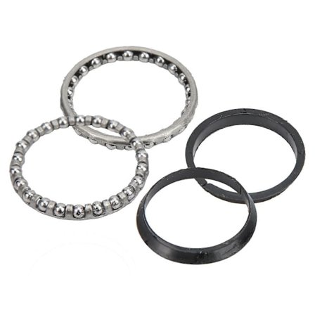 Styrekulelager, 37 mm/1,5 tommer hjulkulelager, roterende gaffeldeler for elektrisk sparkesykkel med skive for M365-serien for sykling