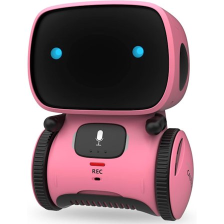 Interaktive smarte robotlegetøj, stemmestyring og berøringssans, dans og sang og gå, optager og taler som dig