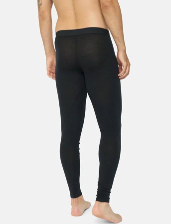 Danish Endurance Men's Merino Tights - Black - XL