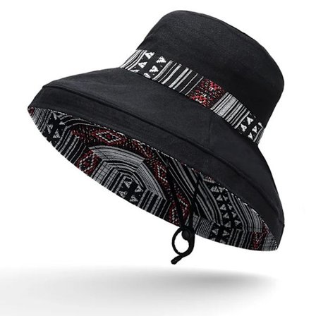 Bucket Hat Solkepsar SVART