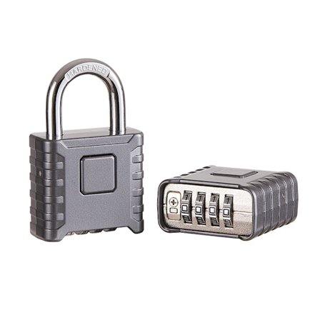 Stort hänglås med lösenord, hantering av maskinvarulager, gårdsdörr, studentboende, sovrumsdörr, administrativt lås, lösenord, stort hänglås