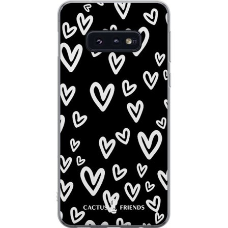 Yhteensopiva Puhelinkuori Samsung Samsung Galaxy S10e Cactus and Friends - Handdrawn Love Chaos