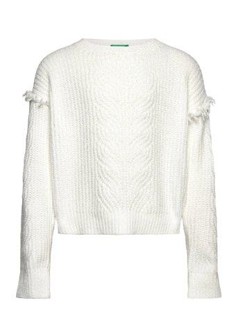 Sweater L/S White United Colors Of Benetton
