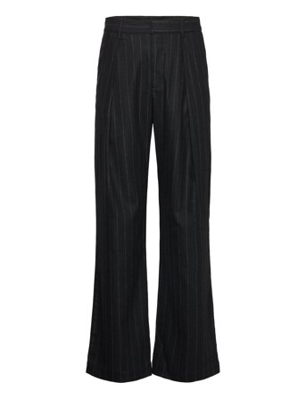 WOOD WOOD Wwfraser Pleated Chinos - Black - 46