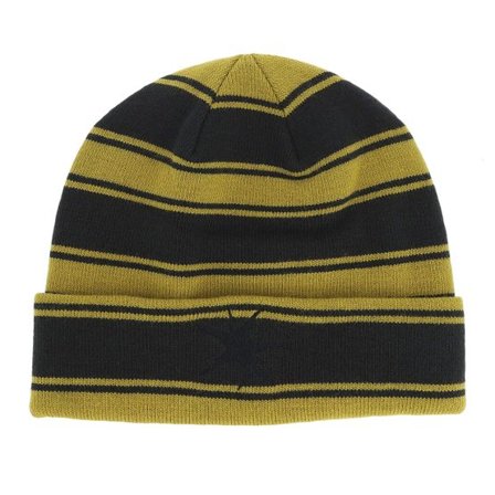 Vans - Gul cuff Beanie - Skate Blurry Stripe Beanie Black Cuff @ Hatstore
