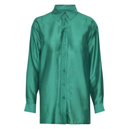 InWear Melena Shirt Grøn, Dame Bluser