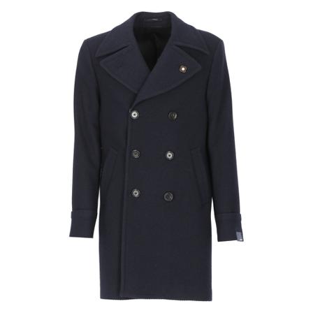 Lardini, Coat Blauw, Heren, Maat:XL