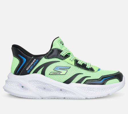 Skechers, Slip-ins: S-Lights: Meteor-Lights - Brisk-Beams, Poika