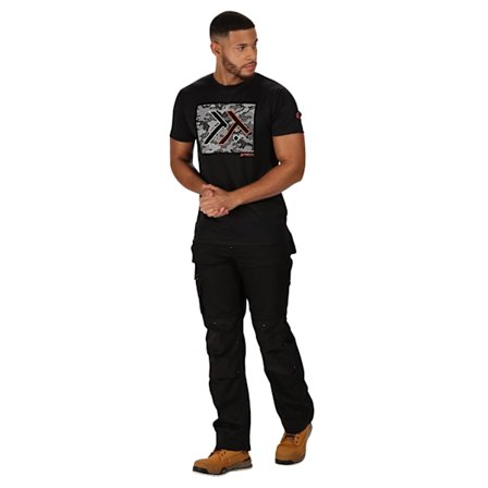 Regatta Professional Arbetsbyxor Herr 32L Svart