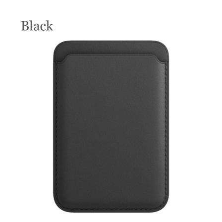 Korthållare Magnetisk plånbok Kort SVART Black