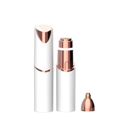 Ansigtsbehåring Fjernelse til Kvinder Bærbar Damebarbermaskine Genopladelig Smertefri Hårfjerningsenhed til Ansigt Overlæbe Hage Ferskenfuzz Hvid