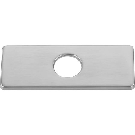 Hullplate for kjøkkenvask for baderomskran, servant, børstet nikkelkranescutcheon