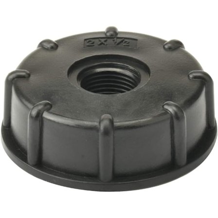 Adapter IBC-lokk S60x6 for tank 1000 liter, 1/2 tommer