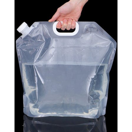 Juotavan veden karaf. 2 kpl taitettavaa kannettavaa (5L/10L) vaellukselle,