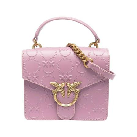 Pinko Shoulder Bags Pink, Dame Skuldertasker, Størrelse: ONE Size