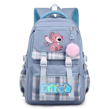 Ny Lilo og Stitch Stitch Stitch Skoletaske Studenter Rygsæk Rygsæk{REN}