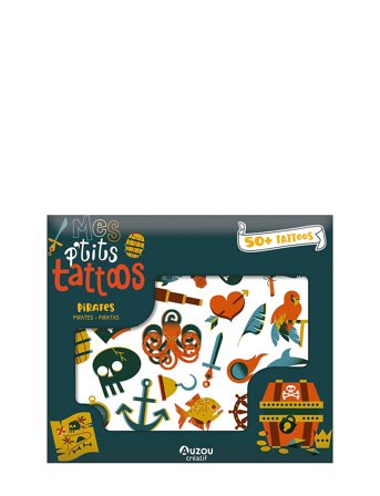 Little Tattoos - Pirates Patterned Auzou