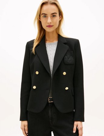 Tommy Hilfiger Punto Slim Db Blazer - Black - 40