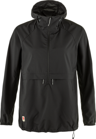 Fjällräven Women's High Coast Lite Anorak Black Ulkoilutakit XL
