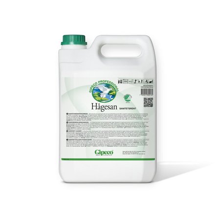 GIPECO Sanitetsrengöring Hågesan 5L - Lyreco - Städ och hygien - Rengöringsmedel - Sanitetsrent
