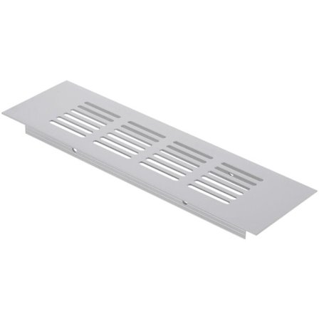 Aluminium ventilationsgaller för sockel 200 x 60 mm