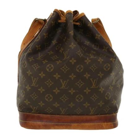 Louis Vuitton Vintage, Pre-owned Noe Monogram Bag Bruin, Dames, Maat:ONE Size,leather