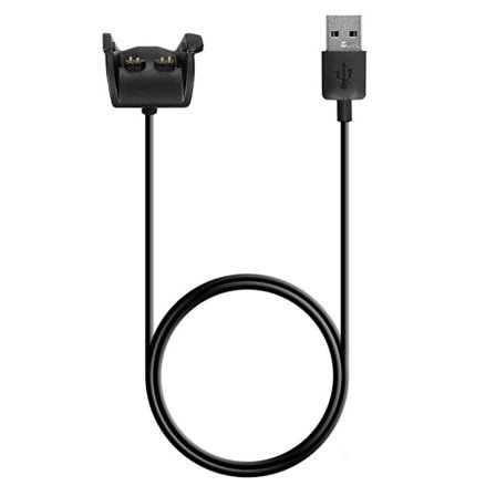 1m Garmin Vivosmart HR USB opladning kabel - Sort