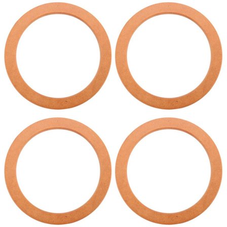 4 st runda trähandtag för handgjorda väskor