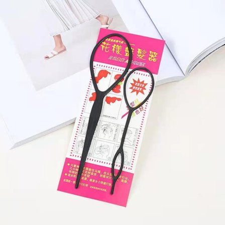 10 stk Hestehale Creator Plast Loop Braid Maker