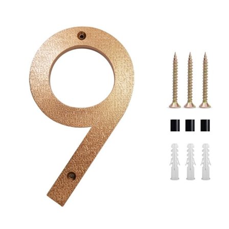 Numero-ovikilven osoitenumerot 0-9 9 9