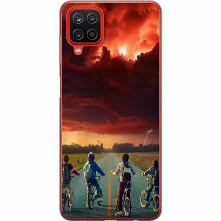 Samsung Galaxy A12 Genomskinligt Skal Stranger Things