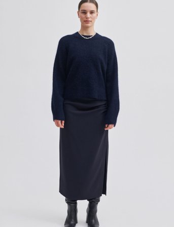 Second Female Fique Skirt - Navy - S