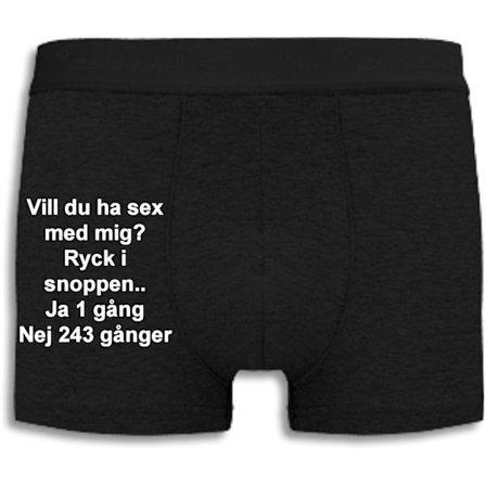 Boxershorts - Vill du ha sex med mig?